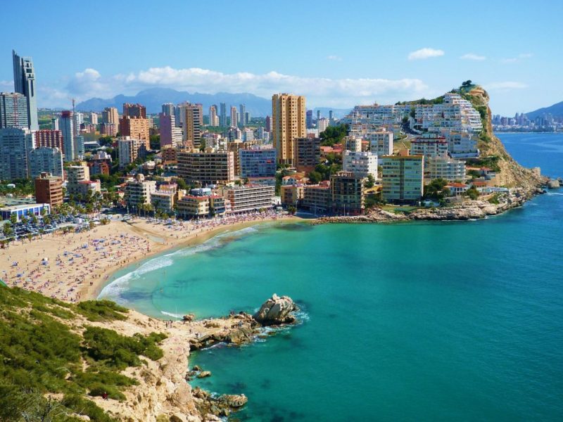 Guide to the beaches of Benidorm